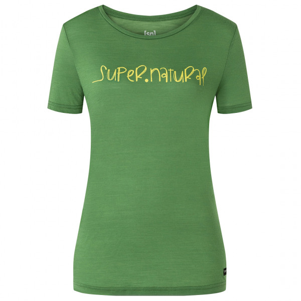 super.natural - Women's Signature Tee - Merinoshirt Gr L;M;XL;XS grün;lila;rot von Super.Natural