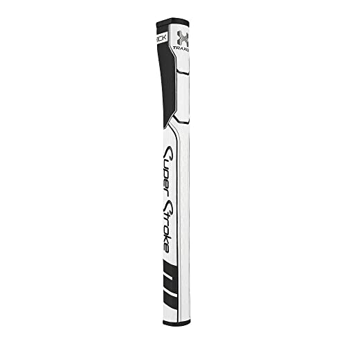 SuperStroke Golf Putter Grip, schwarz/weiß, WristLock von SuperStroke