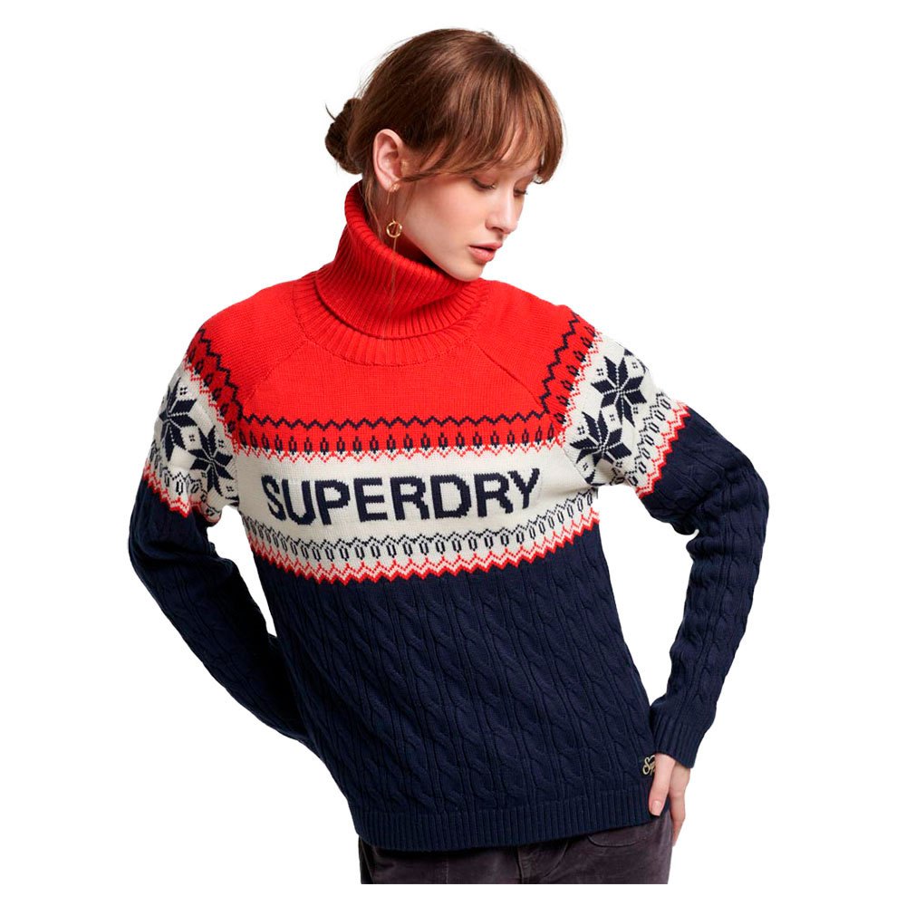 Superdry Aspen Ski Sweatshirt Rot 2XS Frau von Superdry