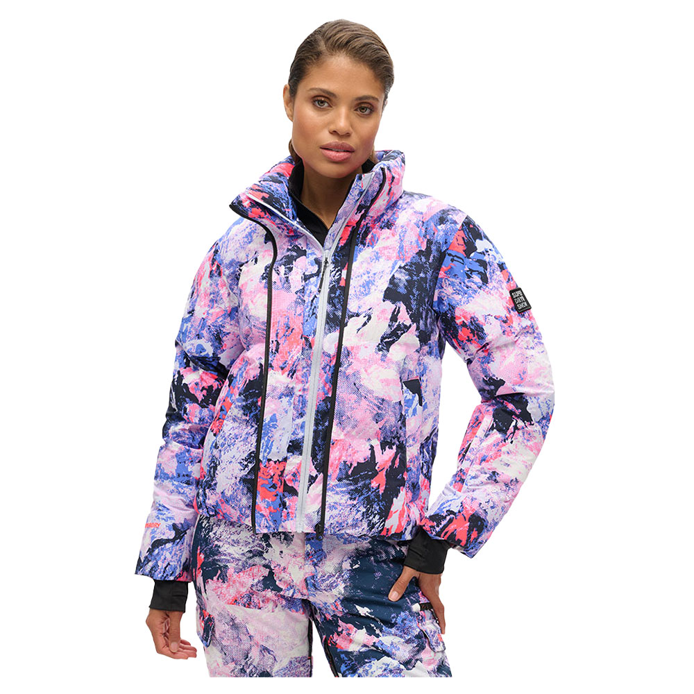 Superdry Boxy Jacket Lila S Frau von Superdry