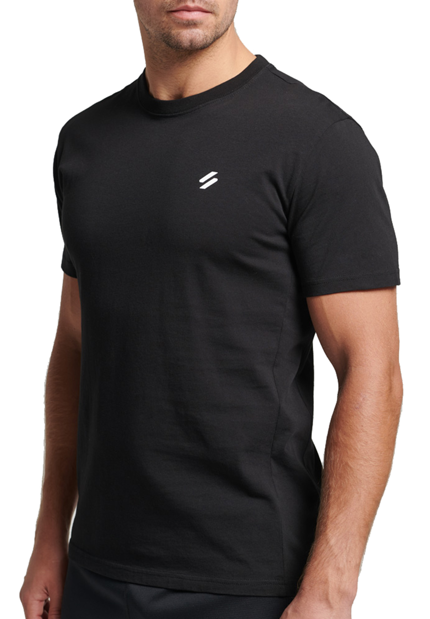 Superdry Core Loose Sort Sleeve Tee T-Shirt Herren Shirt MS311304A schwarz von Superdry