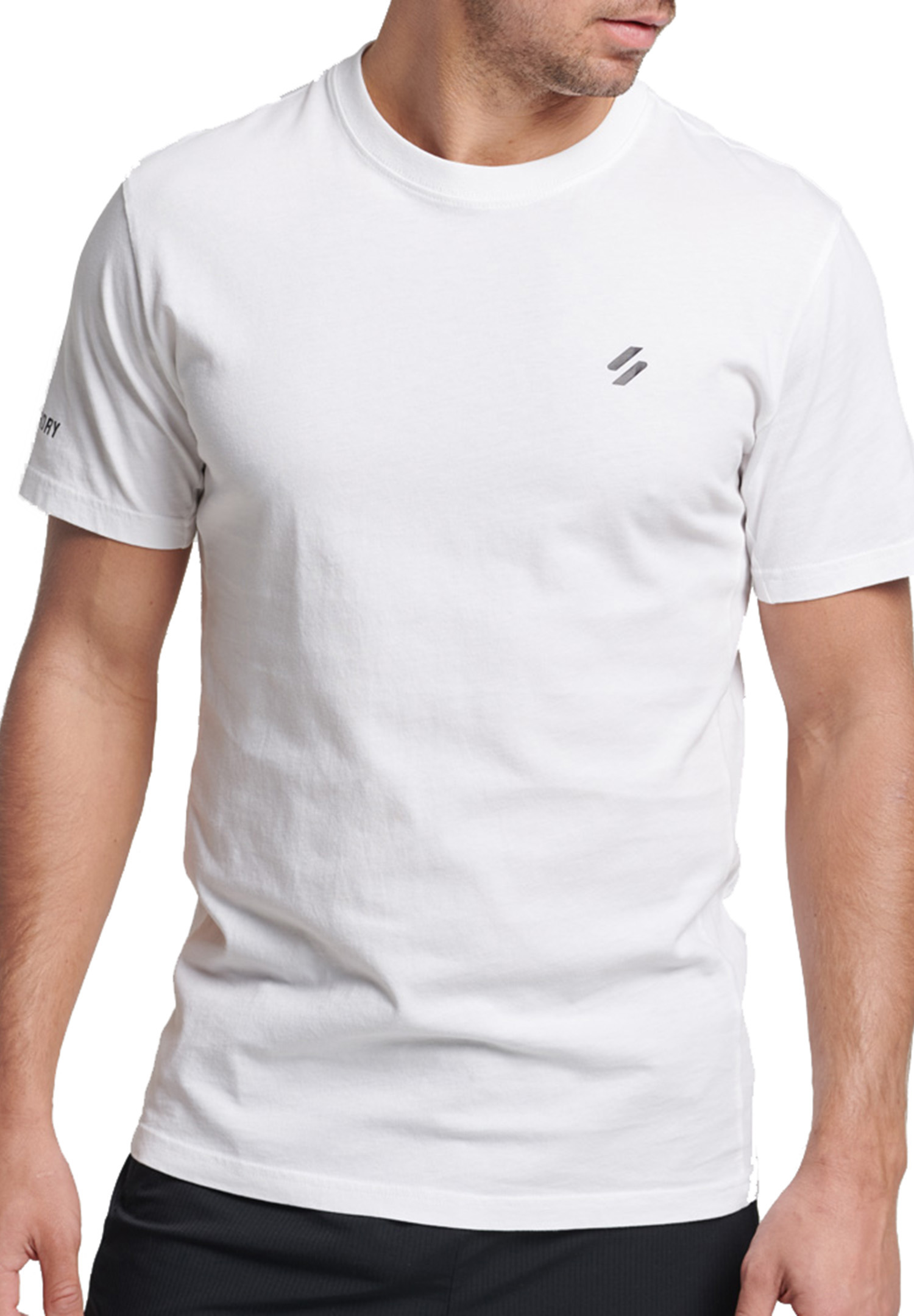 Superdry Core Loose Sort Sleeve Tee T-Shirt Herren Shirt MS311304A weiß von Superdry