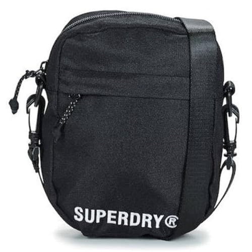 Superdry GWP CODE STASH BAG Y9110247A Black OS Damen, schwarz, Talla única, classic von Superdry
