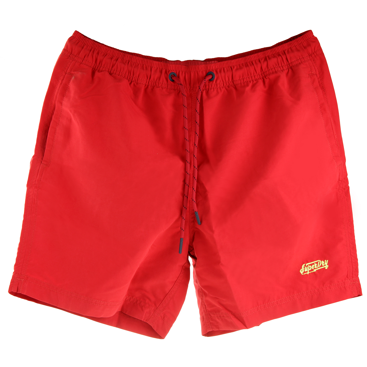 Superdry Herren Super Venice Swim Short Schwimmhose Shorts M3010101A rot von Superdry