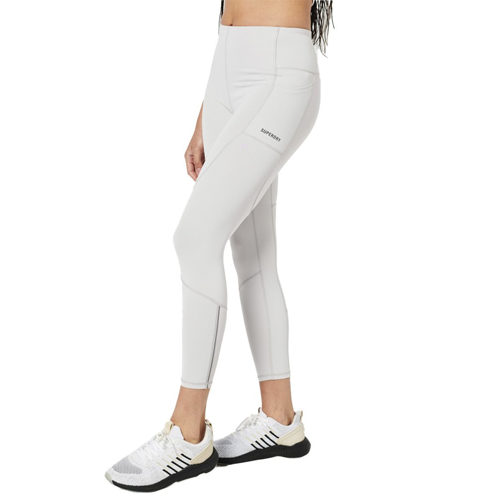 Superdry Run 7/8 Leggings Grau XS Frau von Superdry