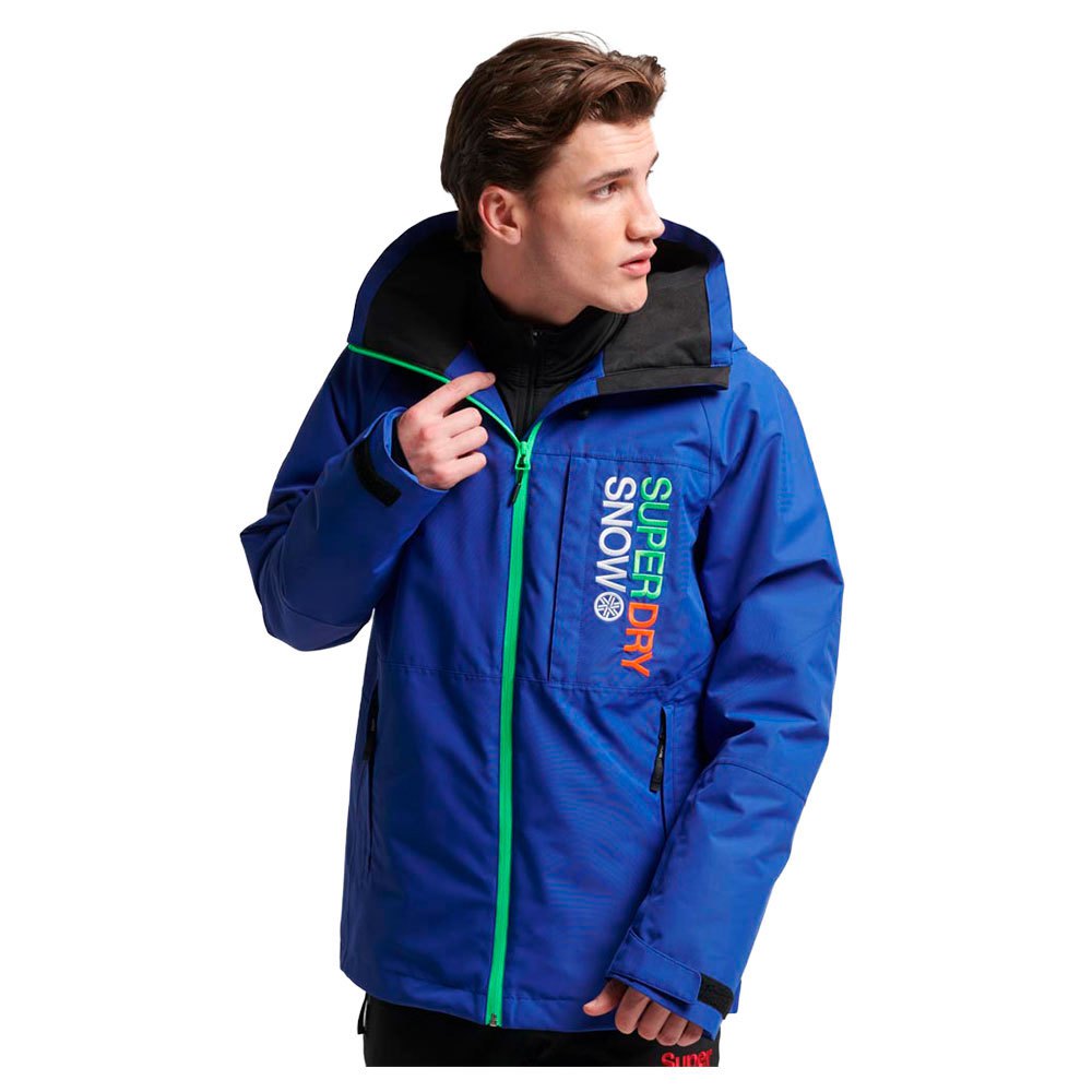 Superdry Ski Freestyle Core Jacket Blau M Mann von Superdry