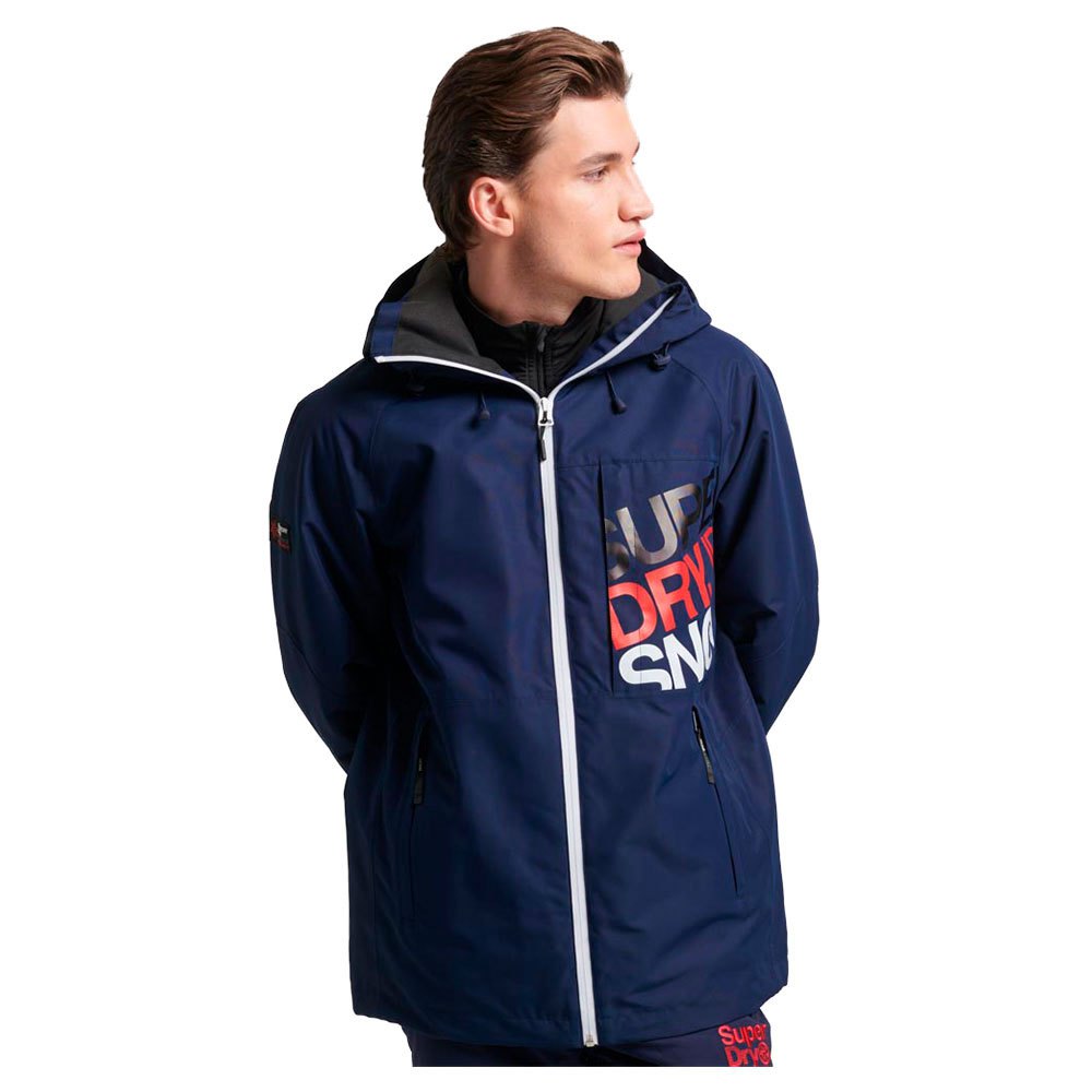 Superdry Ski Freestyle Core Jacket Blau S Mann von Superdry