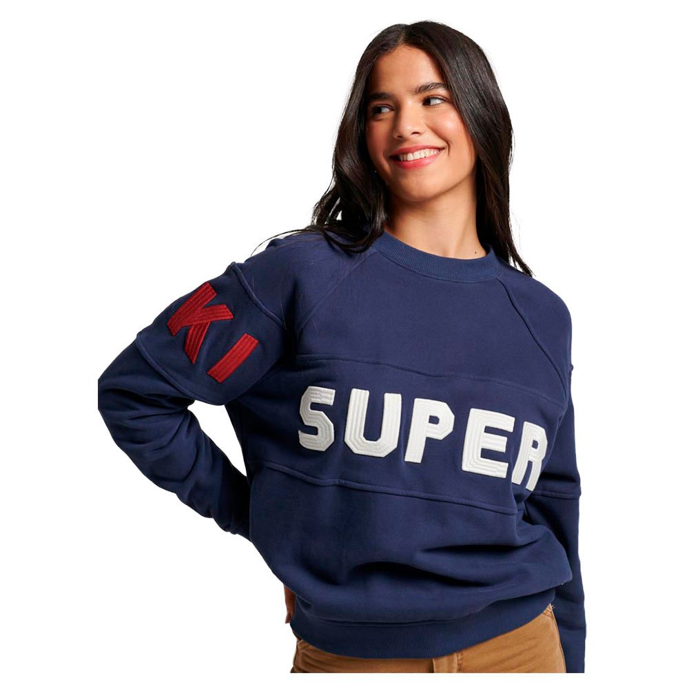 Superdry Ski Hoodie Blau 2XS Frau von Superdry