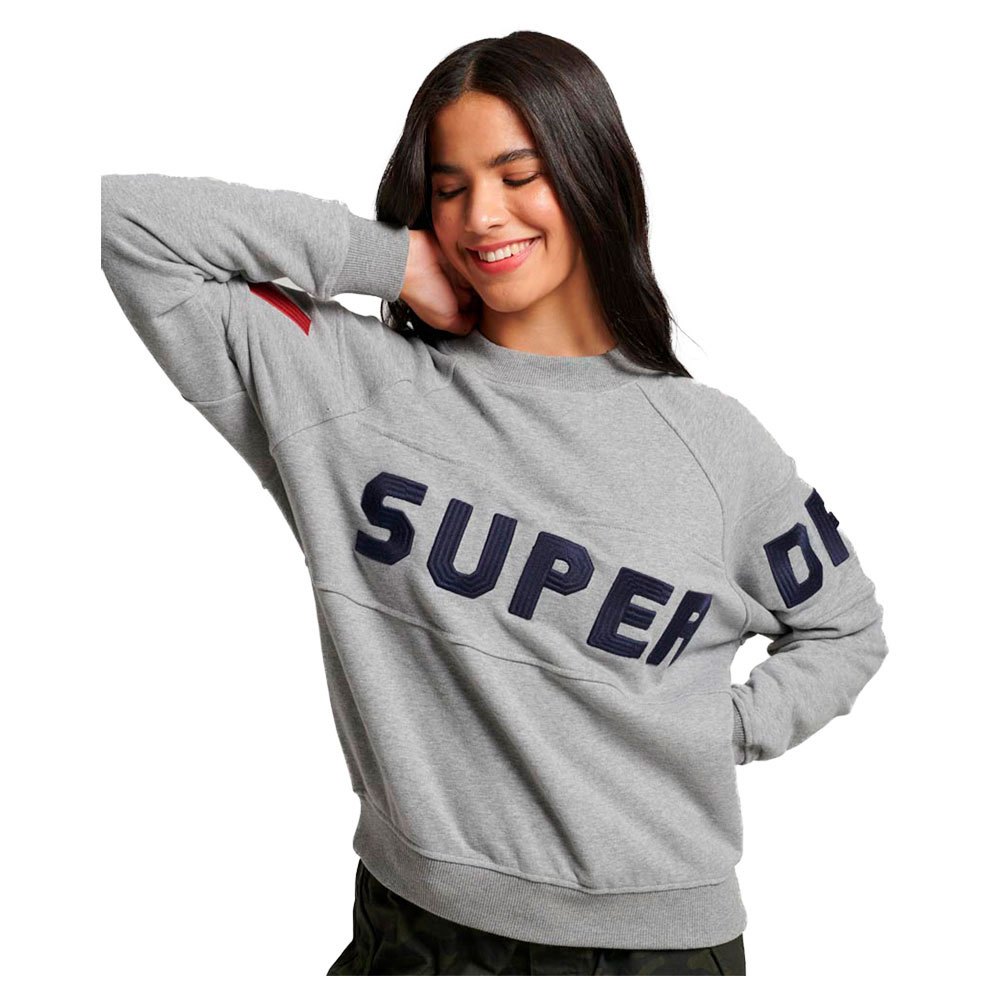 Superdry Ski Hoodie Grau S Frau von Superdry