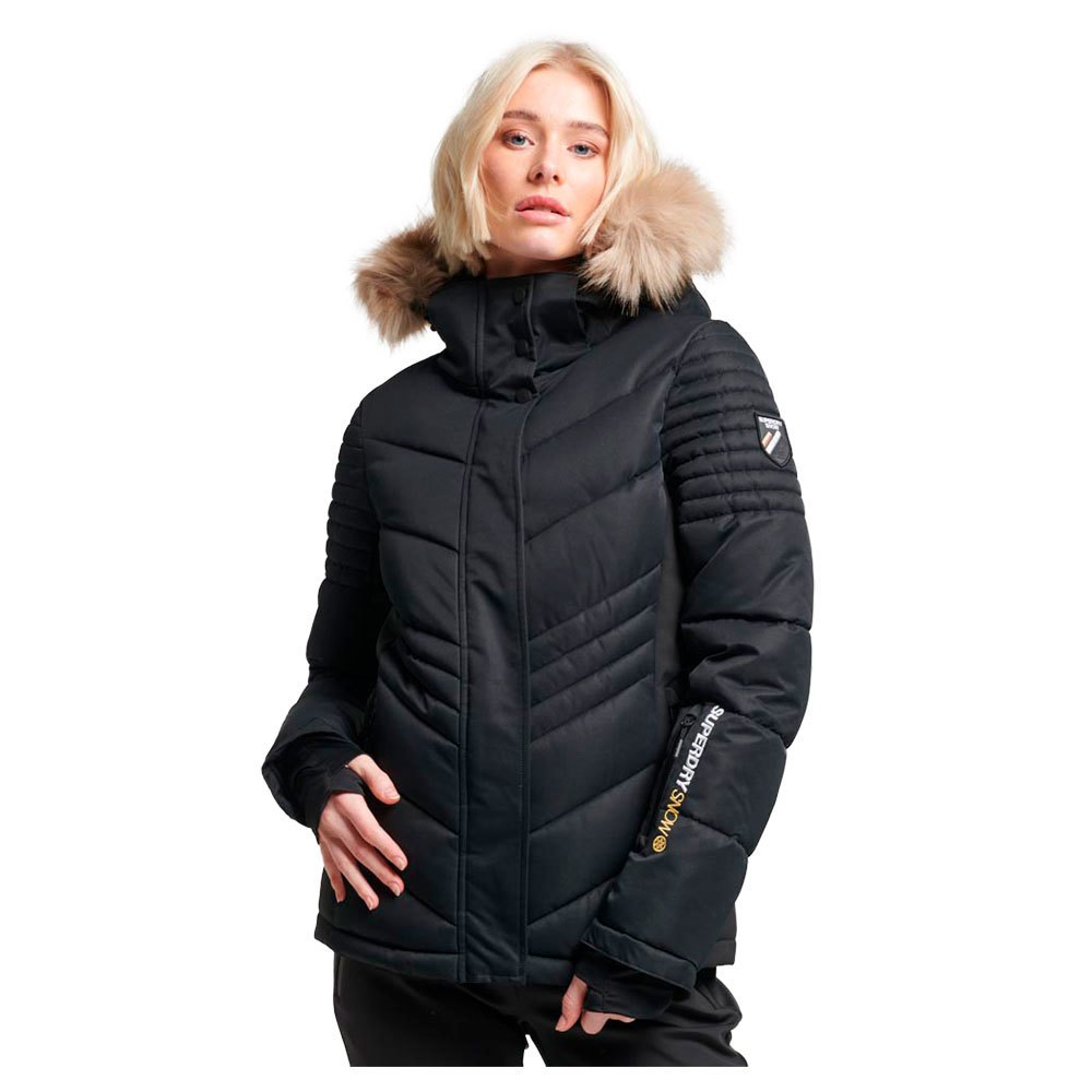 Superdry Ski Luxe Jacket Schwarz XL Frau von Superdry