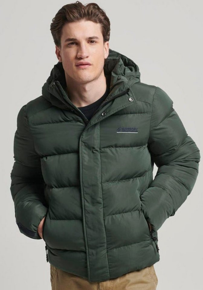 Superdry Steppjacke HOODED MICROFIBRE SPORT PUFFER von Superdry