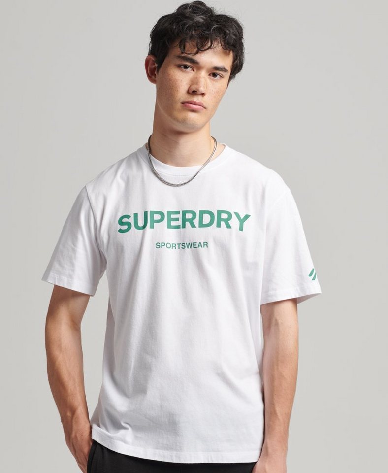 Superdry T-Shirt CODE CORE SPORT TEE Optic von Superdry