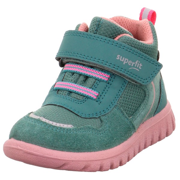Superfit - Kid's Sport7 Mini - Freizeitschuhe Gr 27 grün/rosa von Superfit
