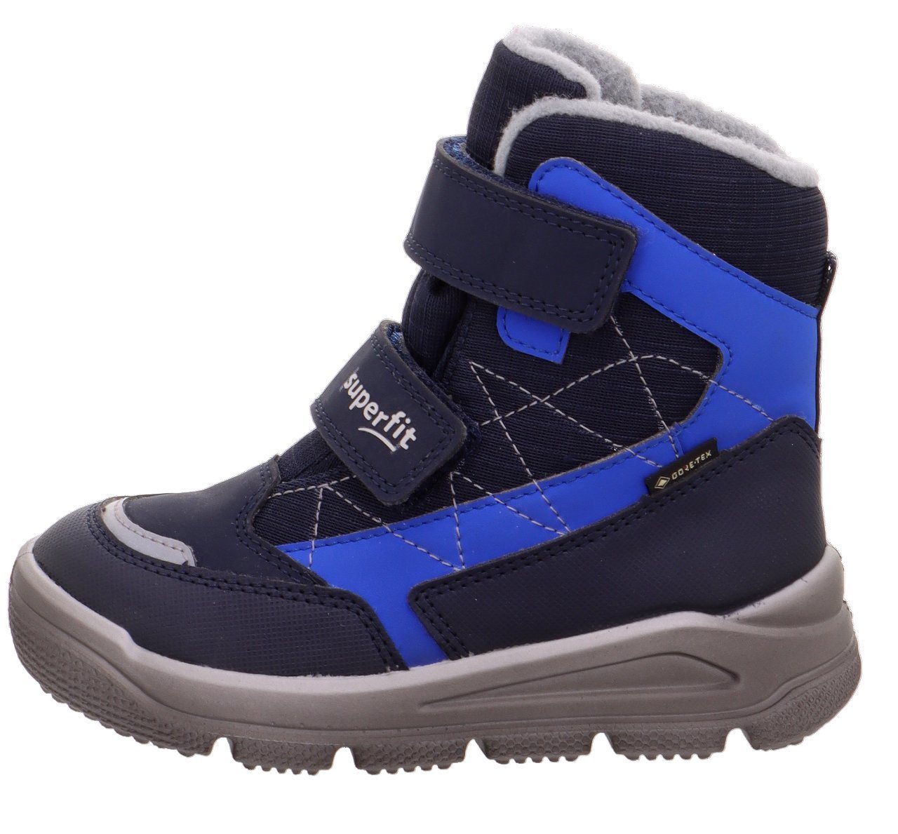 Superfit superfit GORE-TEX Kinder MARS Klettstiefelette 1-009086-8000 blau/hellgrau Kletterschuh von Superfit