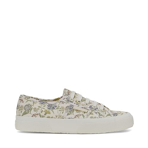 Superga 2750 Floral Print White Avorio/Floral Print EU 38 (US Women's 7.5) Medium von Superga