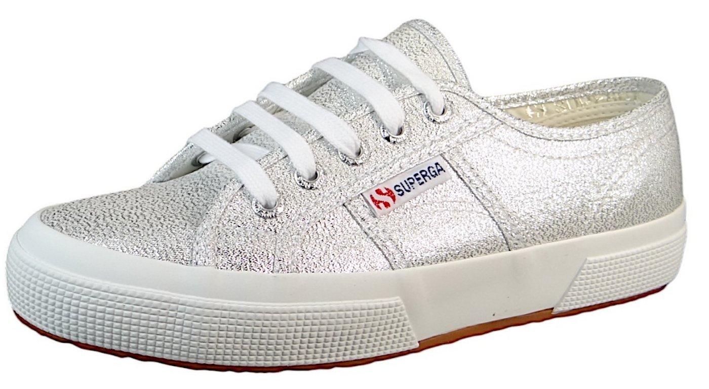 Superga S001820 031 HW24 Grey Silver Sneaker von Superga