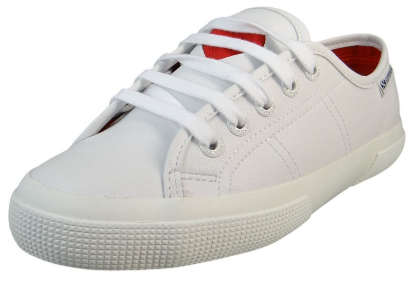 Superga S3146TW AB7 White-Red Heart Sneaker von Superga