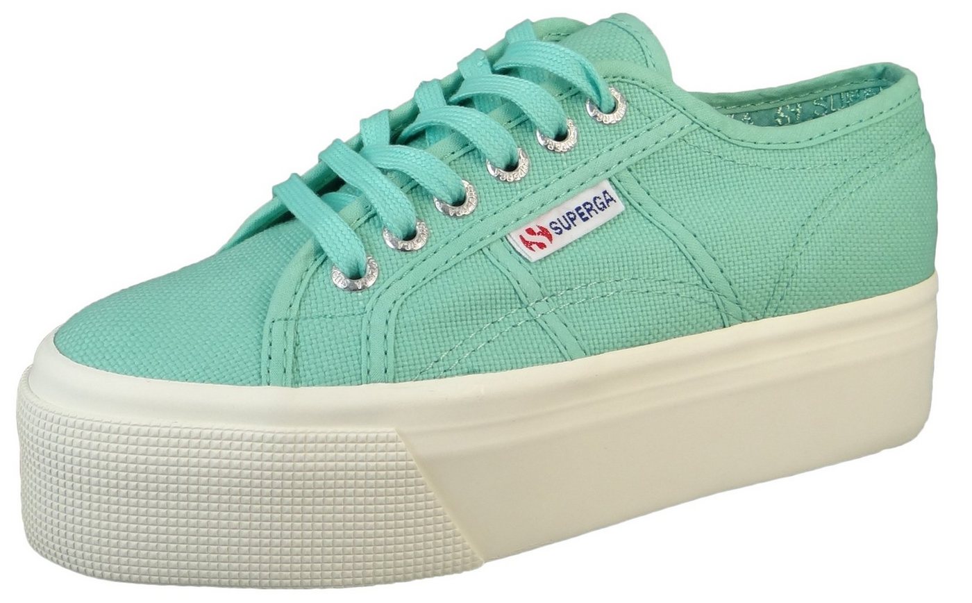 Superga S9111LW ANB Green Water F avorio Sneaker von Superga