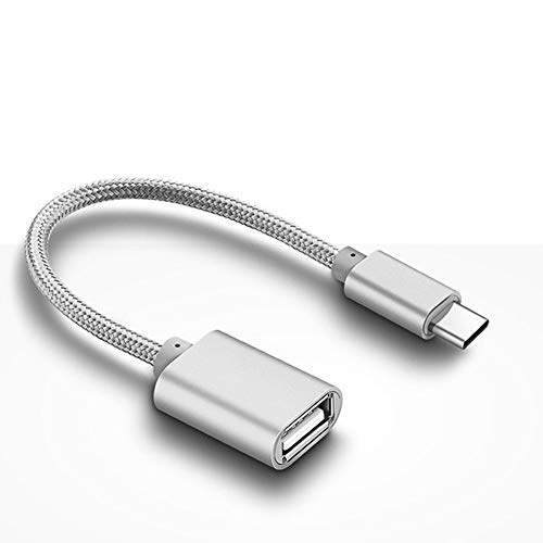 superior ZRL Typ C Adapter, USB C zu USB 2.0 EIN weibliches Adapterkabel, USB-C OTG Kabel, für neues MacBook und mehr Typ C Geräte, 0.5ft von YSJJZRL