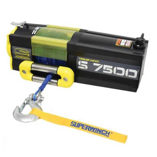 Superwinch S7500 3402kg 12v Synthetic Rope Electric Winch Gelb 178.3 x 484.4 x 198 mm von Superwinch