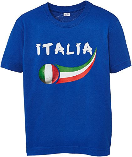 Fussball Fan T-shirt Kinder Italien von Supportershop