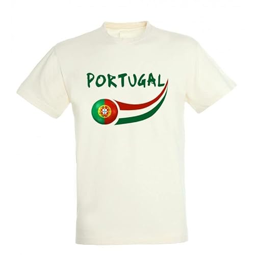 Fussball Fan T-shirt Portugal von Supportershop