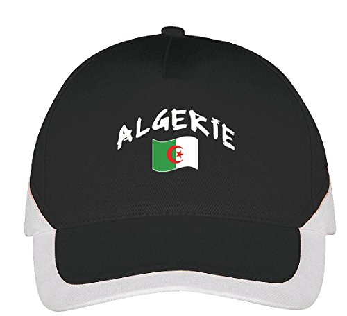 Supportershop Agérie Baseball-Cap, Schwarz, Einheitsgröße von Supportershop