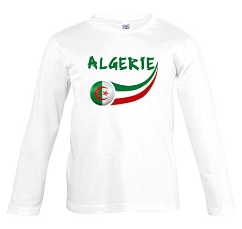 Supportershop Algerien T-Shirt Fußball 10 Jahre weiß von Supportershop