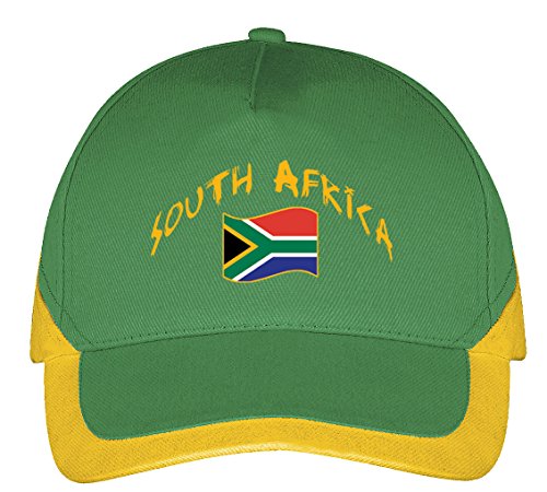 Supportershop Südafrika Cap Unisex Erwachsene, Grün, FR: Einheitsgröße (Herstellergröße: Einheitsgröße) von Supportershop