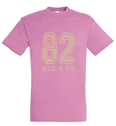 Supportershop Kinder-T-Shirt Rosa 82 Mix and Co Mädchen 10 Jahre Rose von Supportershop