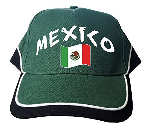 Supportershop Mexiko Cap Fußball, Grün, fr: Einheitsgröße (Größe Hersteller: Größe One sizeque) von Supportershop