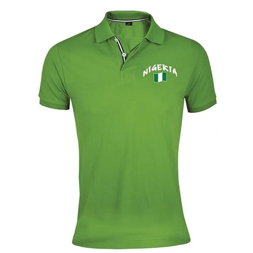 Supportershop Polo Nigeria vert Oberteil, grün, S von Supportershop