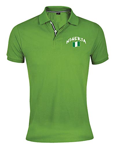 Supportershop Polo Nigeria vert Oberteil, grün, XXL von Supportershop