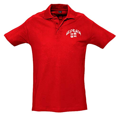 Supportershop Polo-Shirt Rugby, Unisex XL rot von Supportershop