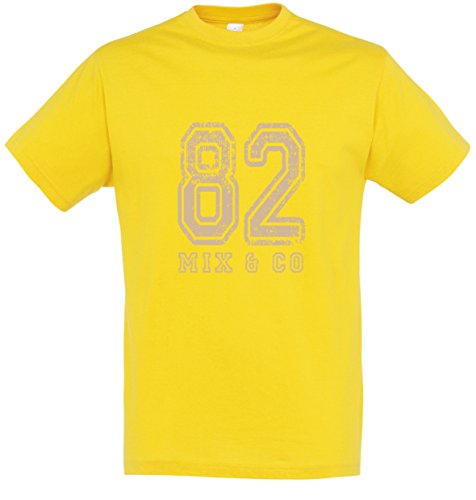 Supportershop T-Shirt Gelb 82 Mix and Co Kinder 10 Jahre gelb von Supportershop