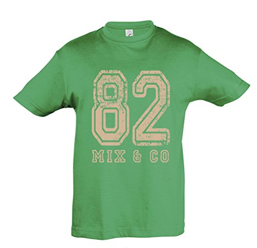 Supportershop T-Shirt Grün 82 Mix and Co Kinder 10 Jahre grün von Supportershop