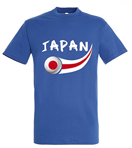 Supportershop Herren T-Shirt Japon, königsblau, L von Supportershop