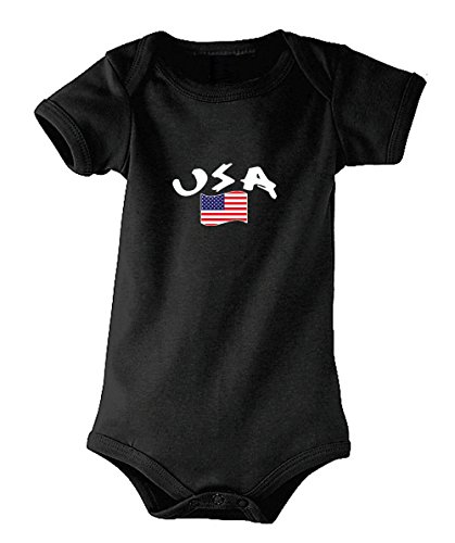 Supportershop USA Body Baby Kinder S Schwarz von Supportershop