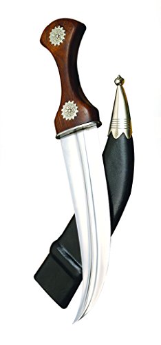Supreme Replicas HandgeschmiedeterJambia Krummdolch - Messer mit zweischneidiger Klinge - Schwert aus hochwertigem Karbonstahl von Supreme Replicas