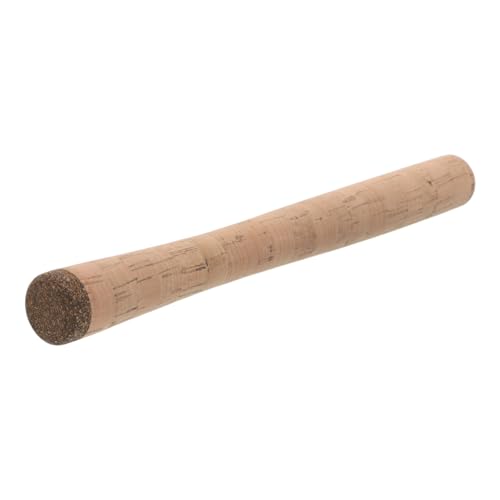 SUPVOX Cork Fishing Rod Handle Replacement Inner Diameter Comfortable Anti-Slip Wooden Grip for DIY Lure Rod Modifications Stylish Easy to Install von Supvox
