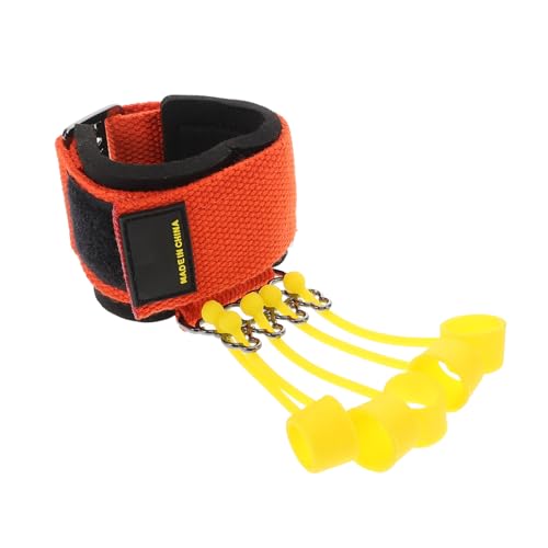 SUPVOX Handgriffstärker Einstellbar Fingertrainingsgerät für Hand und Daumenstärkung mit Zusätzlichen Fingersleeves und Verstellbarem für Effizientes Mehrfingertraining und Handtherapie von Supvox