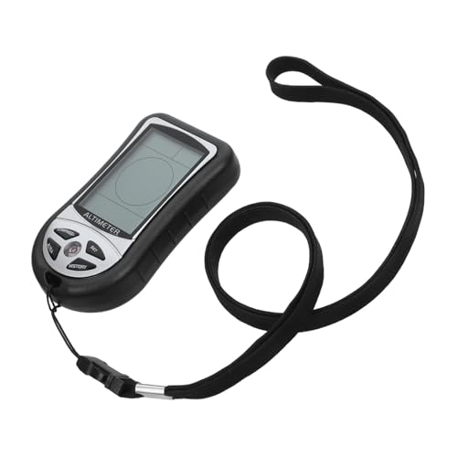 SUPVOX Multifunktionales Outdoor messgerät mit Digitalem Barometer und Kompass Leichtes Robustes Handgerät aus Hochwertigem Kunststoff Kompakt und Tragbar für Wandern Bergsteigen und von Supvox