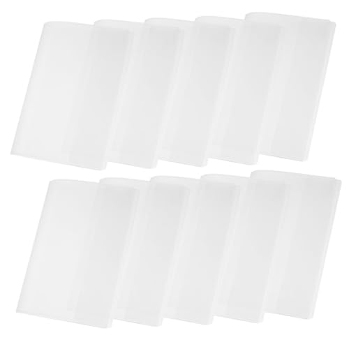 Supvox 15 Stück Teiliges Frosted Transparenter Reisepasshalter aus Wasserdichtem PVC Multifunktionale Schutzhülle für Reisepässe Karten und Reisedokumente für Reisen und Aufbewahrung von Supvox