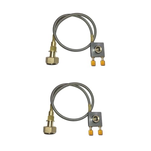 Supvox 2St Herd Aufblasventil gasflasche Adapter gasflaschen Adapter Camping-Gasflaschenadapter Gaskanister tragbarer Gasherd Füllventil für Benzintanks Gasherd Werkzeug gasherd Adapter von Supvox