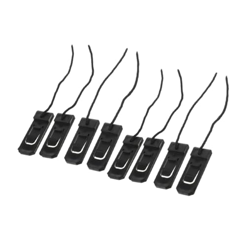 Supvox 8 Stück Teiliges Surfboard Fin Clip aus Robustem Kunststoff Wasserfester Fin Buckle Ersatz mit Einfachem Clip-Design Schnelle Montage Stabiler Wasserteiler für Paddle Surfboards von Supvox