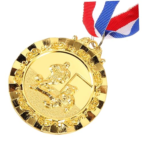 Supvox Fußball Trophäenband Nackenband Medaille Meeting Auszeichnungsmedaille Medaillen Für Auszeichnungen Für Fußball Dekorative Medaille Hängende Medaille Große von Supvox