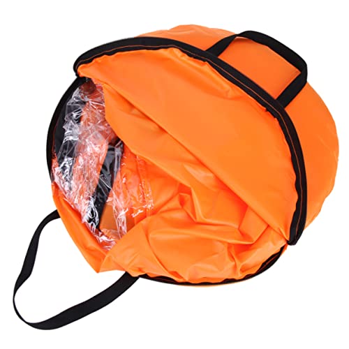 Supvox Kajak Segel Mit Klarsichtfenster Faltbares Windsegel Für Kanus Und Sup Boards Für Angler Und Wassersportler Robustes Leichtes Design Orange von Supvox