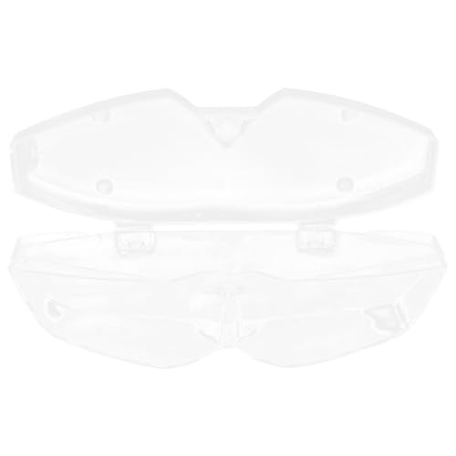 Supvox Schwimmbrillen-Etui Transparentes Kunststoff-Schwimmbrillen-Etui Aufbewahrungsbox Für Schwimmbrillen Sonnenbrillen Herren Und Damen (K20) von Supvox