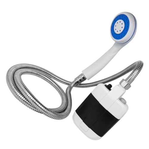 Supvox Tragbarer Camping-Duschkopf Wiederaufladbarer USB-Handduschkopf Für Den Außenbereich Camping-Duschkopf Sanfter Duschstrahl von Supvox