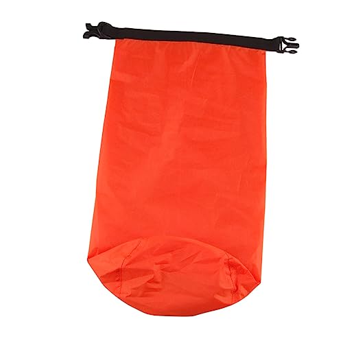 Supvox Wasserdichter Kompressions Trockenbeutel Robustem Material für Kajak Kanu Rafting Bootfahren mit Verstärkten Nähten und Luftdichter Rollverschluss Leuchtendem Orange von Supvox